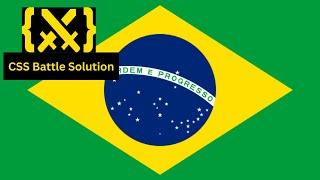 CSS Battle Brazil Flag | CSS Battle Challenge | CSS Battle Solution