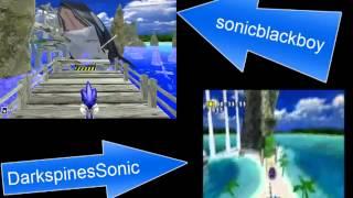 Speedrun Battle sonicblackboy VS DarkspinesSonic (Emerald Coast)