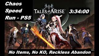Tales of Arise - Chaos Difficulty Speed Run - 3:34:00