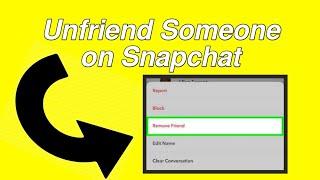 How to unfriend someone on snapchat (Quick & Easy)