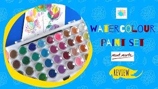 *Art Academica* Mont Marte Watercolour cake set for 9.95$. Does it worth it?