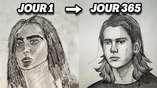 J'ai dessiné TOUS les JOURS pendant 1 AN!