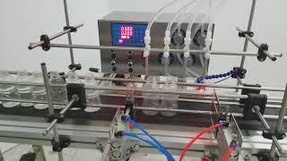 Sinparto fully automatic water filling machine magnetic pump liquid filling machine