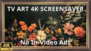 Vintage Spring Art for Your TV - Flower TV Art - 8 Hrs - 16 Paintings - 4K - No In-Video Ads