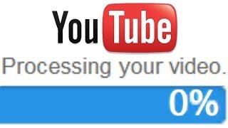 YouTube Video Processing Issue - Stuck at 0% For Ages