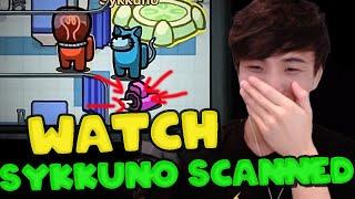 Behold, Sykkuno scanned himself | Among Us ft. Sykkuno, Valkyrae, Jacksepticey