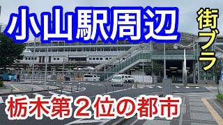 【サクッと紹介！小山市】中心駅、小山駅周辺を散策。特徴と概要も伝えます。