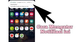 Cara Menonaktifkan Pesan Whatsapp Muncul di Atas Layar HP