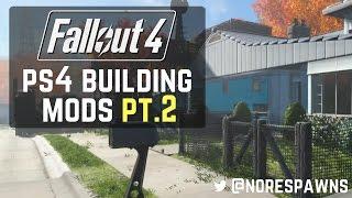 Fallout 4 - 5 PS4 Building Mods Pt.2