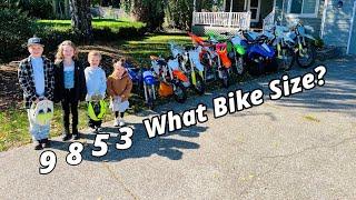 What's the right bike size for your kids? Explained in depth