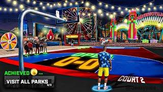 *EARLY FOOTAGE* OF NBA 2K21 PARK,MY COURT,CAGES AND REP SYSTEMS + REWARDS!