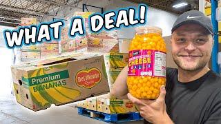 Unboxing a Truckload Filled with Food & Dry Goods! | Banana Box Program
