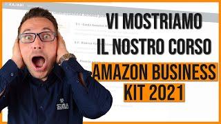 AMAZON FBA Italia Business Kit 2021 - CORSO completo da 70 ore