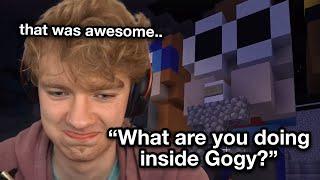 Tommy Goes Inside Gogy