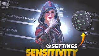 NEW UPDATE 3.4 !!BEST SENSITIVITY CODE+CONTROL SETTINGS BGMI/PUBG MOBILE | BGMI AFTER UPDATE 3.4