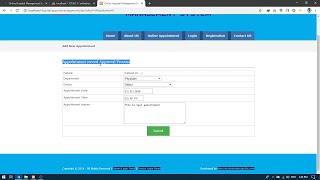 ONLINE HOSPITAL MANAGEMENT SYSTEM IN PHP | Source Code & Projects