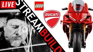  Building LEGO Technic Ducati Panigale V4 S Motorcycle (42202) Live!