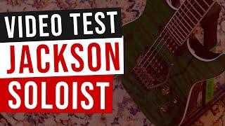 Jackson Pro Series Soloist SL2Q MAH Video Test