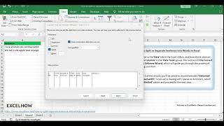 How to Split or Separate Sentence into Words in Excel