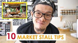 Running A Market Stall Tips | 10 Tips To Running A Market Stall Business