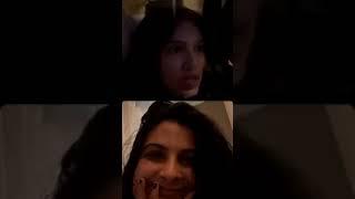 #bhumipednekar goes live on IG with #rheachakraborty  PART-1