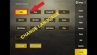 How To Change The Language In Pubg Mobile Game Chinese To English or Any Language 2019