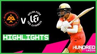 Verma & Jones Cruise Phoenix Home | Birmingham Phoenix vs Welsh Fire - Highlights | The Hundred 2021