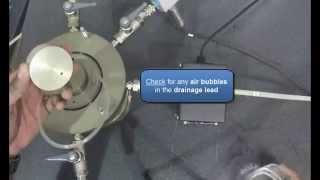 How to De-Air a Triaxial Cell before testing
