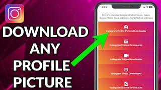 How To Download Instagram Profile Picture On iPhone