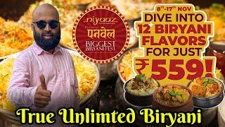 Biryani Festival At Panvel 12 Biryani Flavours For Just 559 Unlimited Niyaaz Biryani