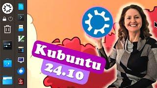 Mum Tries Out Kubuntu 24.10 (2024)