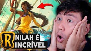 NILAH ANÁLISE COMPLETA DA NOVA CAMPEÃ + NOVIDADES | LEGENDS OF RUNETERRA