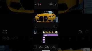 CAPCUT CAR EDITING TUTORIAL  #shorts