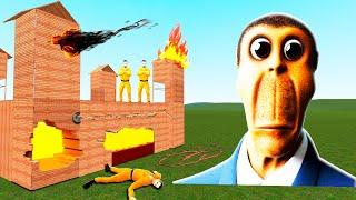 Can Obunga Destroy Our Fortress in GMOD ► Garry's Mod