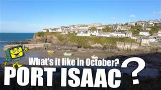 PORT ISAAC Cornwall 2021 - What's it Like in October? (4K Walk)