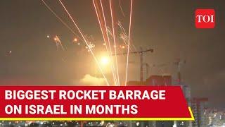 Israel Shaken As Biggest Rocket Barrage Hits Southern Cities; 20 Back-To-Back Attacks Within Minutes