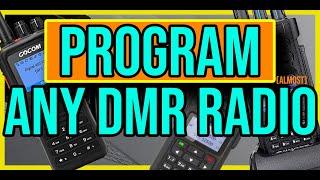 How to Easily Program DMR Radios in 2022! DMR Codeplug Part 1