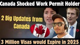 Canada  Shocking News for Work Permit Holder ( PGWP ) 2025 No More PR For millions of Immigrants