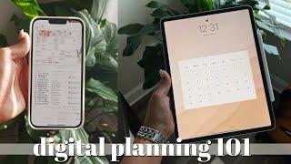 Digital Planning For Beginners: How To Get Started With Digital Planning On An iPad (cost effective)