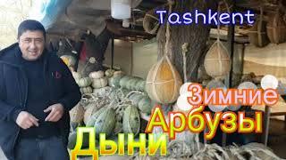 Uzbekistan Tashkent Зимние Дыни Арбузы