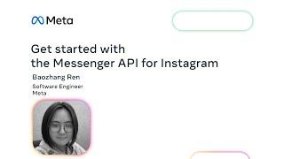 Get started with the Messenger API for Instagram