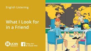 Learn English Listening | Elementary - Lesson 6. What I Look for in a Friend