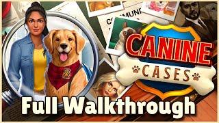 AE Mysteries: Canine Cases FULL Walkthrough - HaikuGames