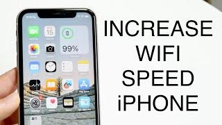 How To Increase WIFI Speed On ANY iPhone! (2023)