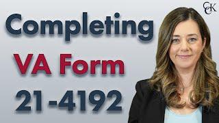 How to Complete Form 21 4192: Employment Information in TDIU VA Claims