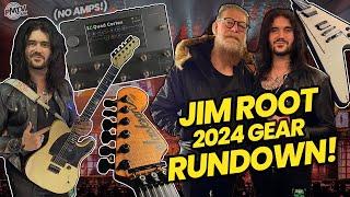 JIM ROOT Gear Rundown! - 2024 Slipknot Self Titled 25th Anniversary Tour - Is That A Quad Cortex?!