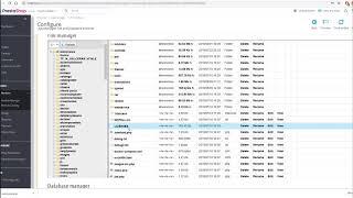 Ajax file manager / database for PrestaShop