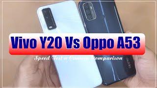 Vivo Y20 Vs Oppo A53 || Camera Comparison 