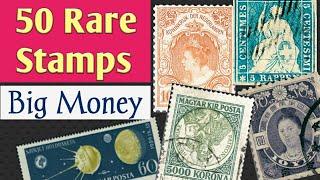 Most Expensive Stamps In The World - Episode 4 | 50 Rare Postage Stamps Worth Money