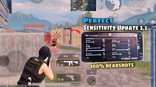 iphone xsensitivity settings 3.5 tdm headshot sensitivity bgmi/pubg#pubgmobile #bgmi #tdm #pubg